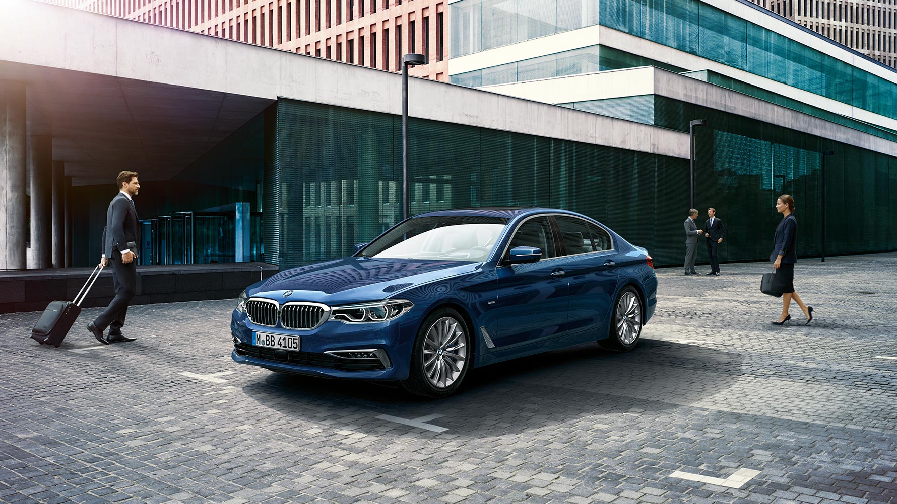 BMW Car blue