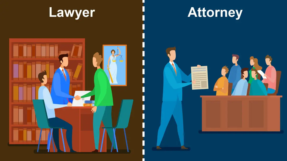 Attorney and a Lawyer Different