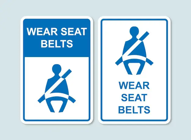 wearing a seatbelt main